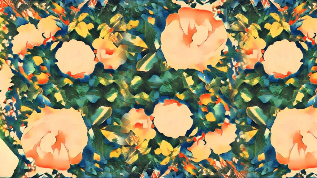 Stealth Summer Background with flowers