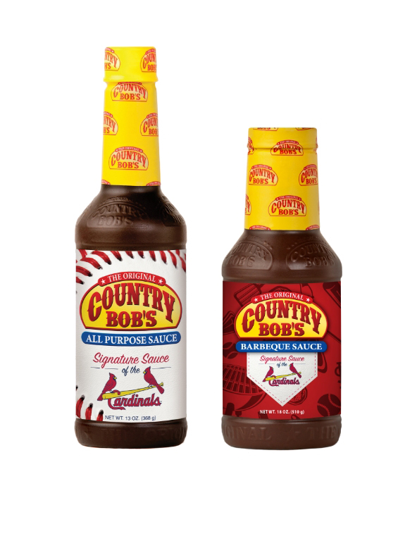 country bob's all purpose sauce and barbecue sauce bottles
